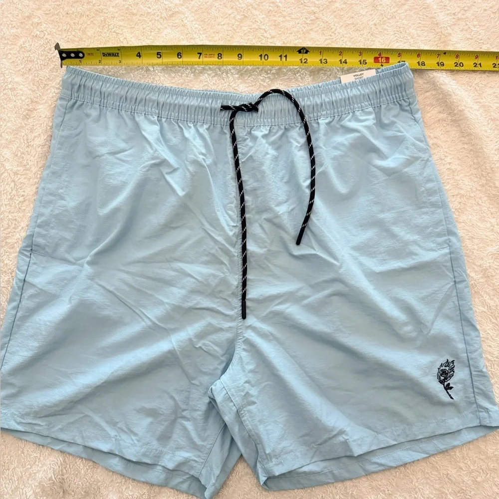 🛍️Rue21 Men’s Light Blue Volley Shorts